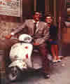 Tumbnail Image of Dean Martin with Girls on a Vespa.