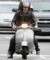 Tumbnail Image of Mark Ronson on a vespa.