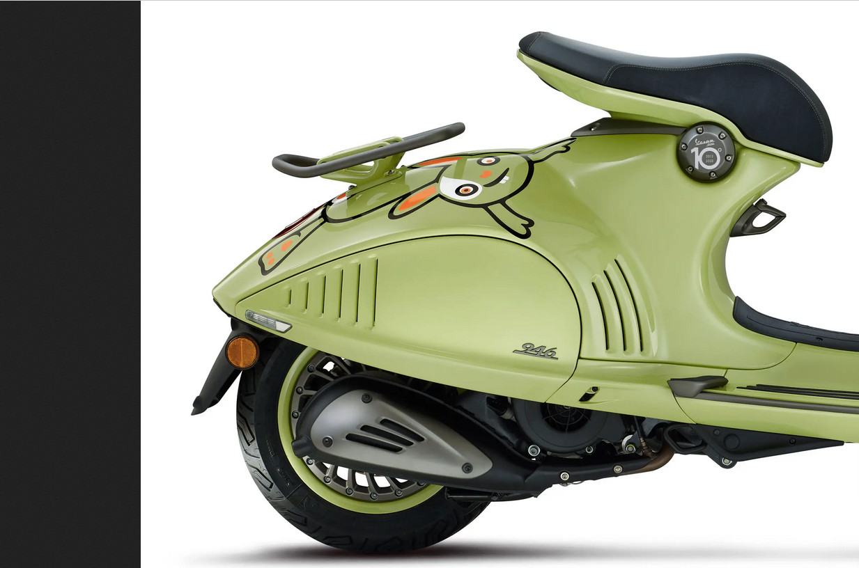 10th Anniversary Limited Edition Vespa 946 "bunny" Celebrates Lunar ...